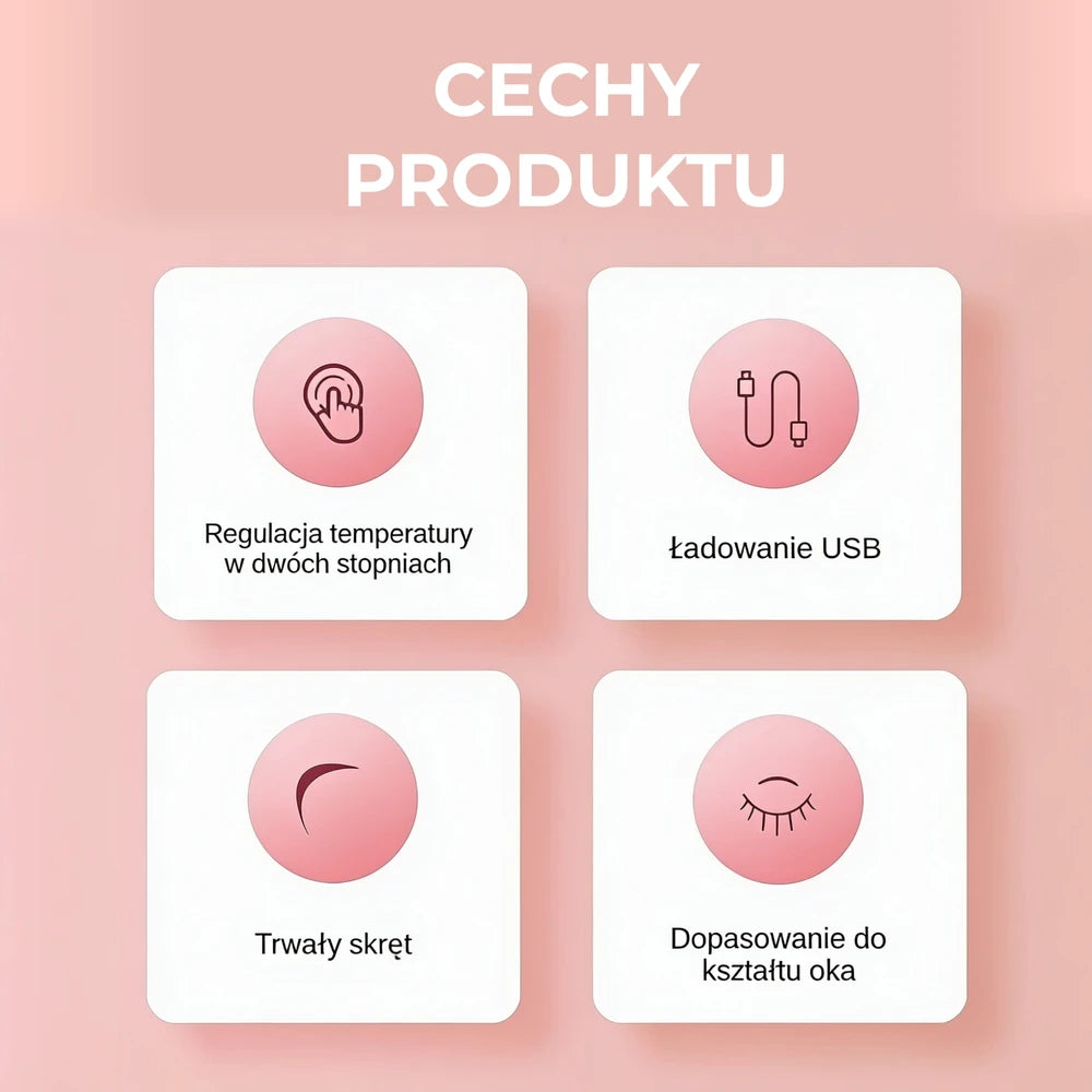 Elektryczna Zalotka do Rzęs BRWIADA™