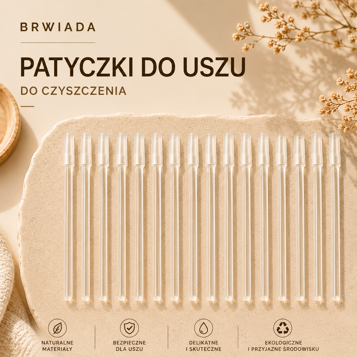 Żelowe patyczki higieniczne